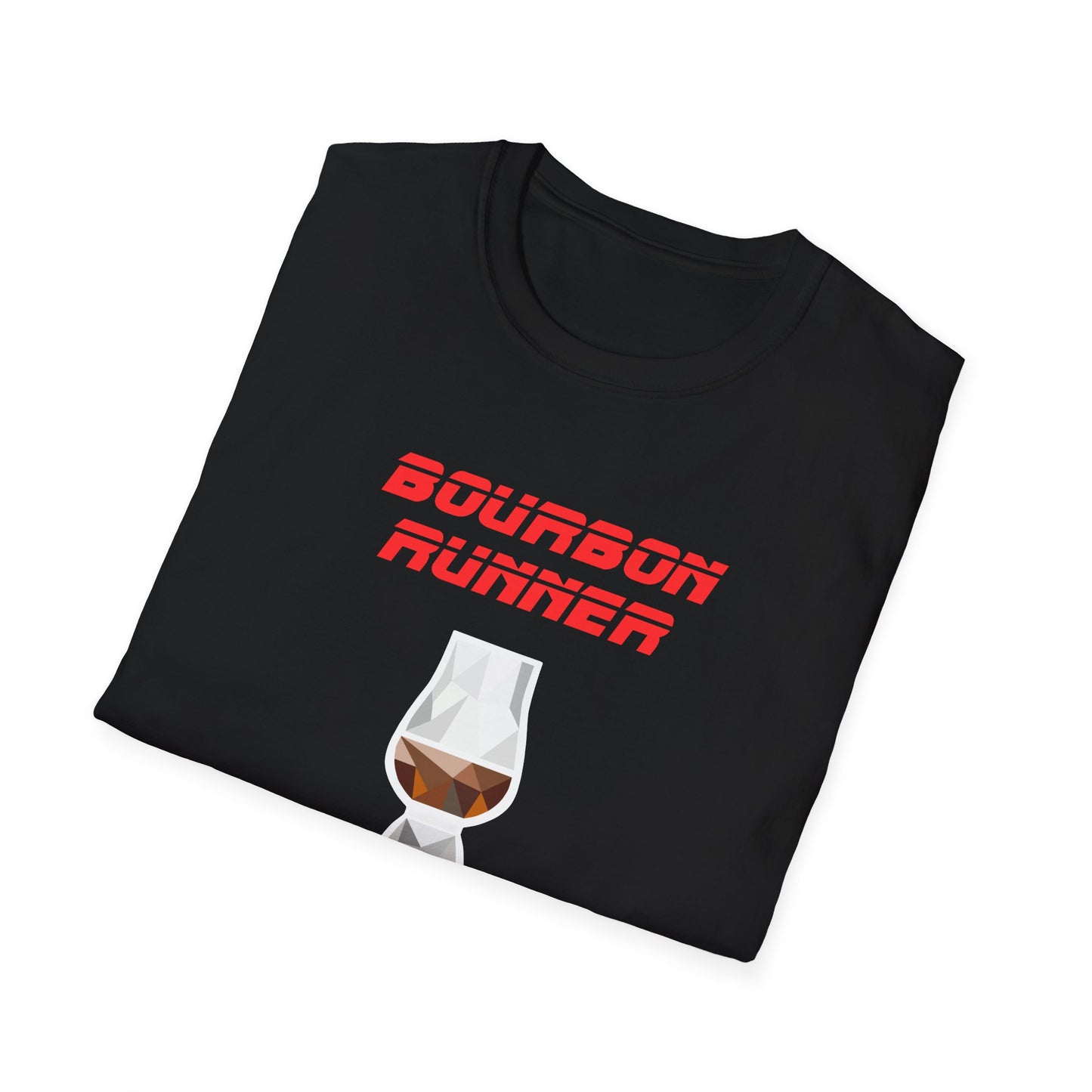 Bourbon Runner Unisex Softstyle T-Shirt - Perfect Gift for Bourbon Lovers