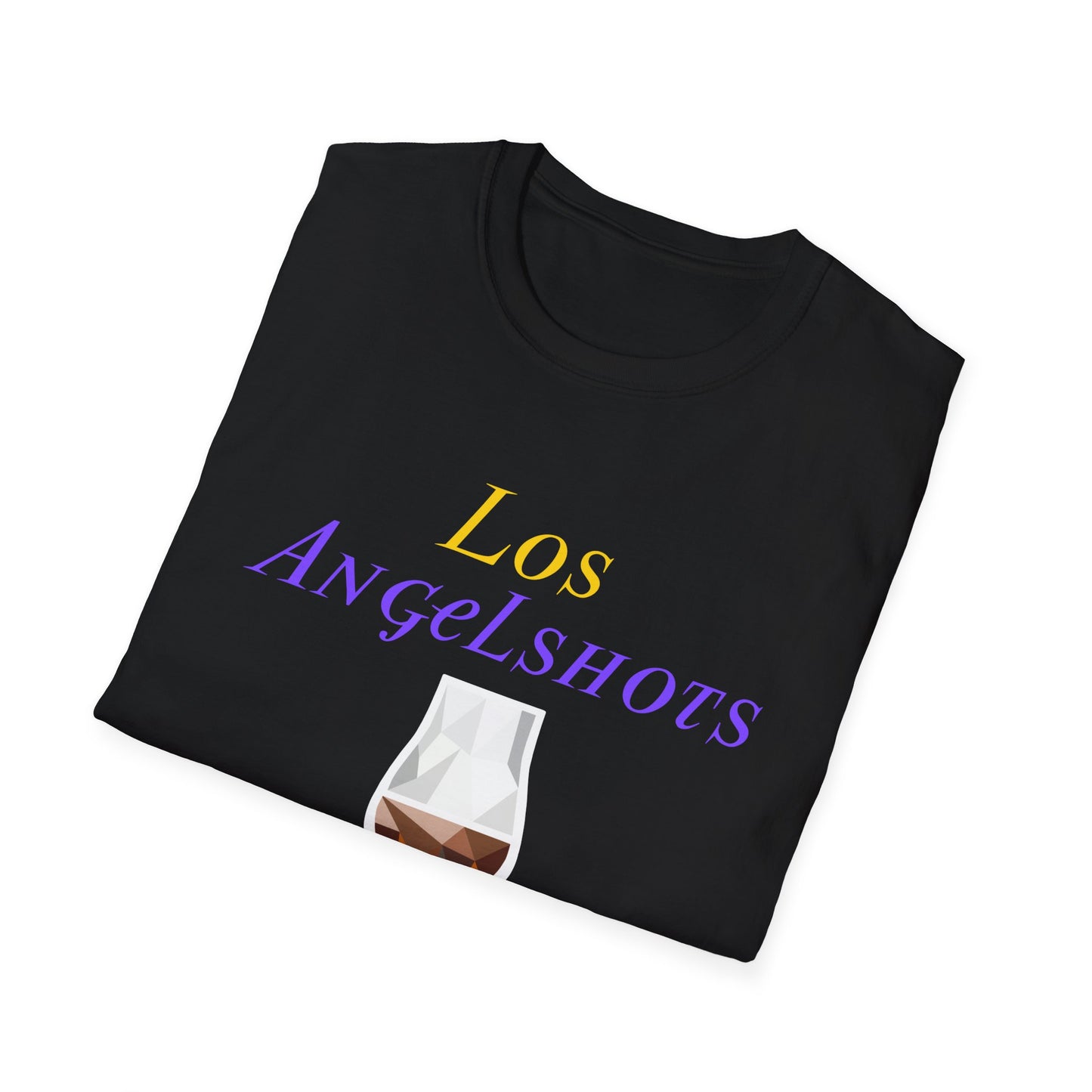 Los Angelshots T-Shirt - Fun Graphic Tee for Whisky Lovers