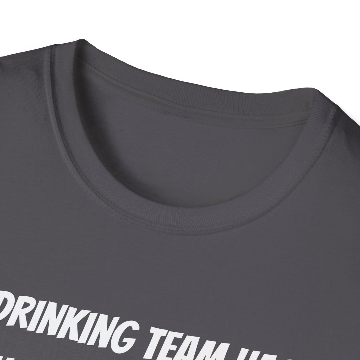 My Drinking Team Has a Hockey Problem Part 2 Unisex Softstyle T-Shirt - Perfect for Hockey Fans and Sports Gatherings
